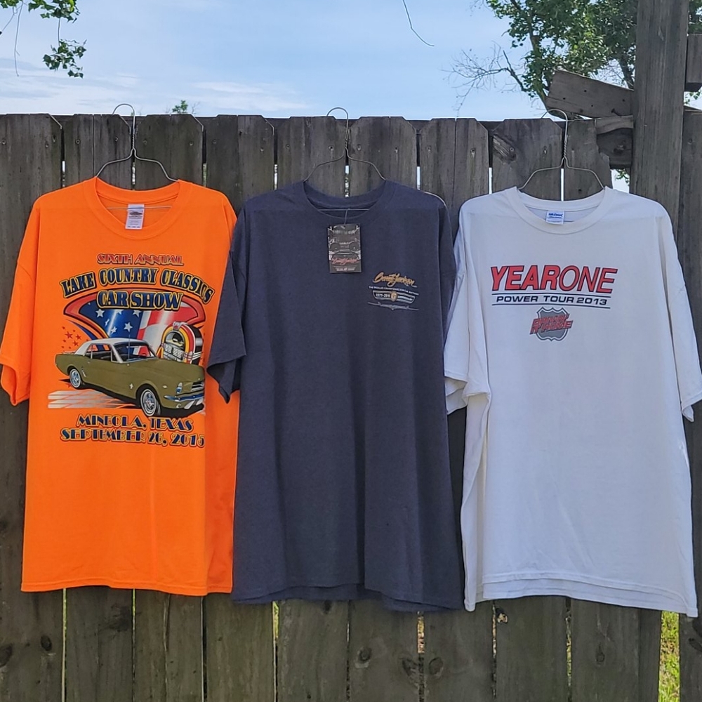 Bundle 3 Car Tshirts